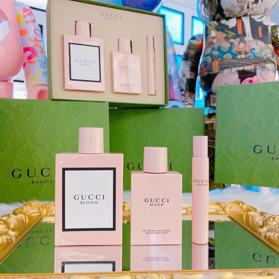 Bộ Nước Hoa Nữ Gucci Bloom Gift Set Chính Hãng Giá Tốt