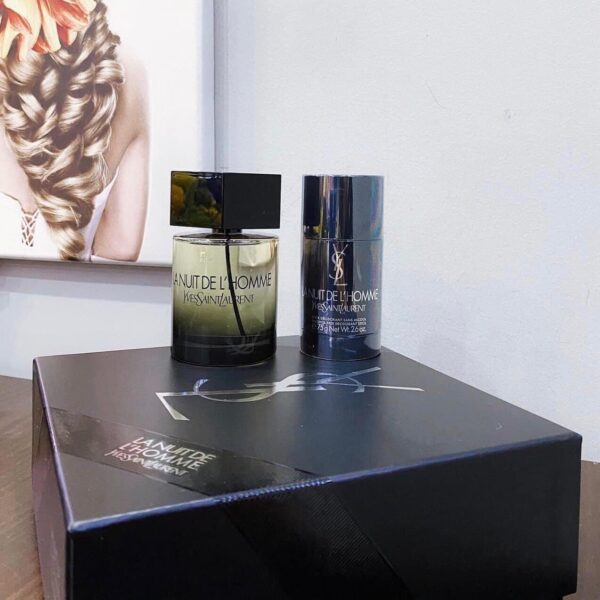 YSL Yves Saint Laurent La Nuit De LHomme Gift Set 11 - Nuochoarosa.com - Nước hoa cao cấp, chính hãng giá tốt, mẫu mới