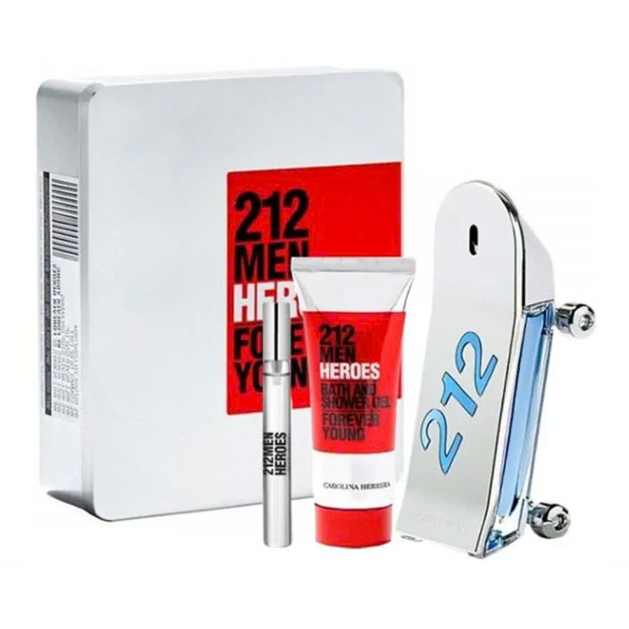 Carolina Herrera 212 Heroes For Men Gift Set
