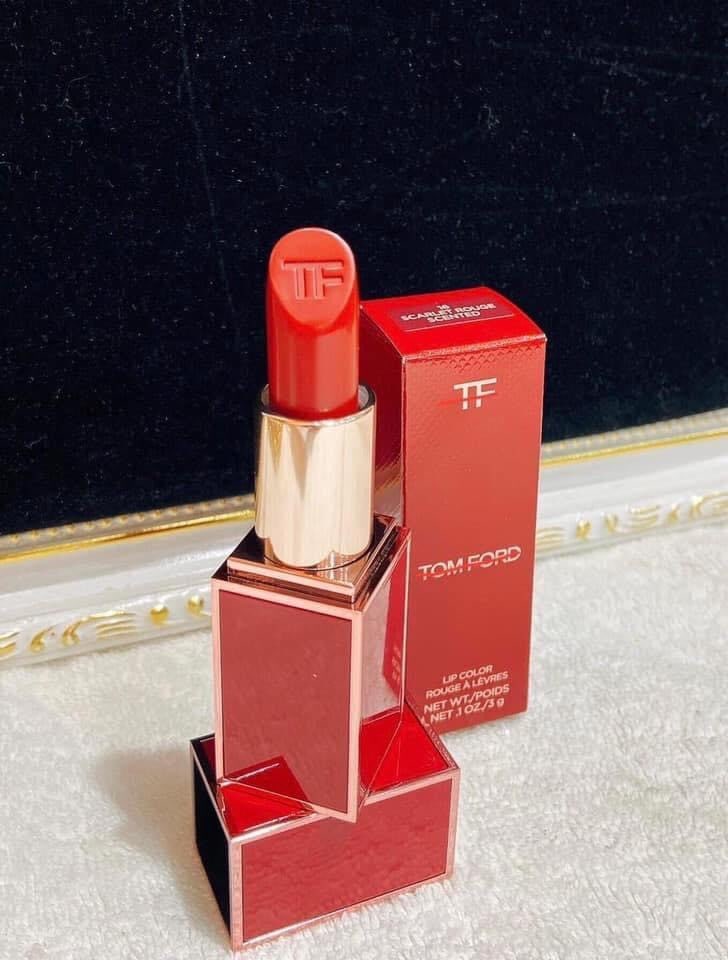 Son Tom Ford Lip Color Limited Edition 16 Scarlet Rouge Mau Do Thuan 4 - Nuochoarosa.com - Nước hoa cao cấp, chính hãng giá tốt, mẫu mới