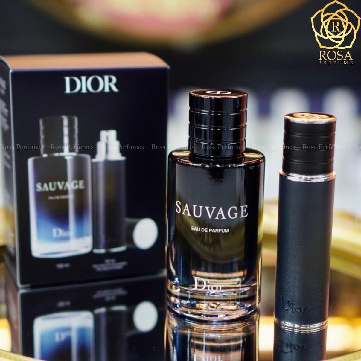 Dior Sauvage EDP Gift Set 4 - Nuochoarosa.com - Nước hoa cao cấp, chính hãng giá tốt, mẫu mới