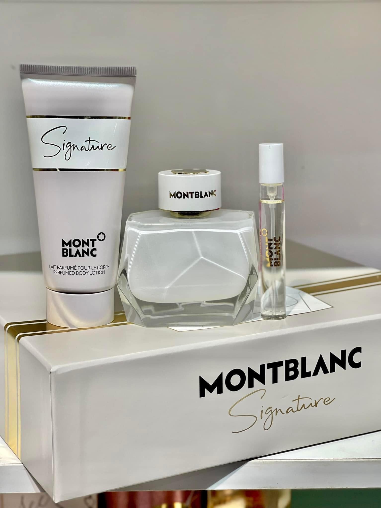 Montblanc Signature Gift Set 1 - Nuochoarosa.com - Nước hoa cao cấp, chính hãng giá tốt, mẫu mới
