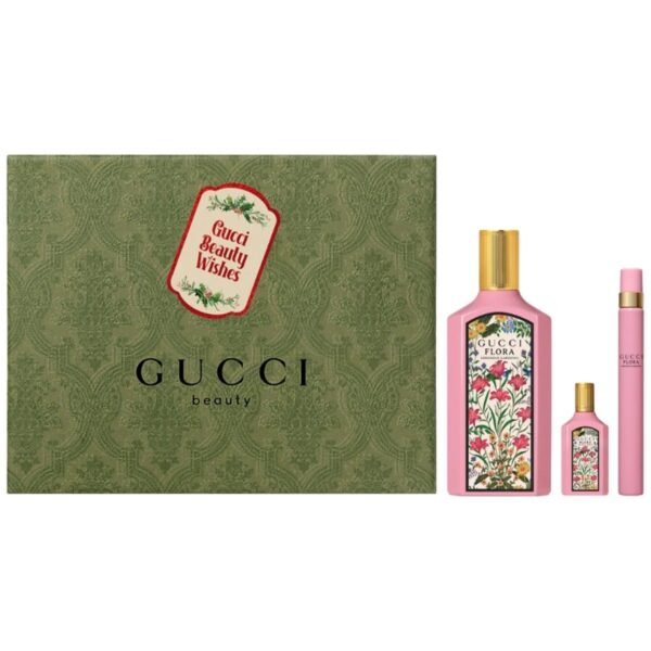 Gucci Flora Gorgeous Gardenia Gift Set 3pcs 1 - Nuochoarosa.com - Nước hoa cao cấp, chính hãng giá tốt, mẫu mới