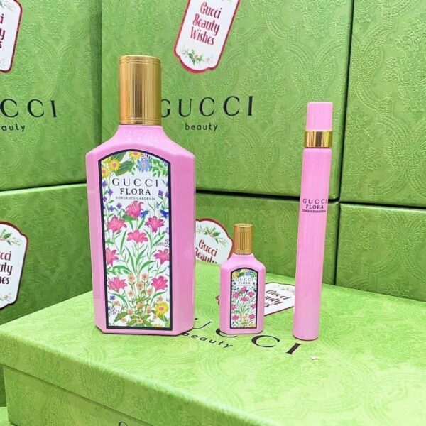 Gucci Flora Gorgeous Gardenia Gift Set 3pcs 2 - Nuochoarosa.com - Nước hoa cao cấp, chính hãng giá tốt, mẫu mới