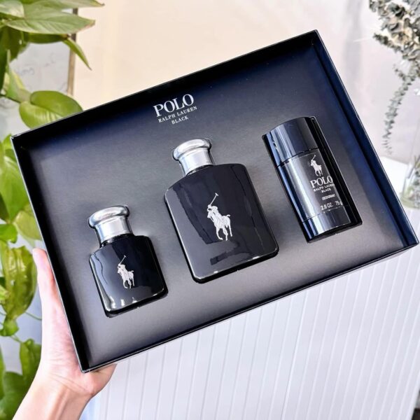 Ralph Lauren Polo Black Gift Set 3 - Nuochoarosa.com - Nước hoa cao cấp, chính hãng giá tốt, mẫu mới